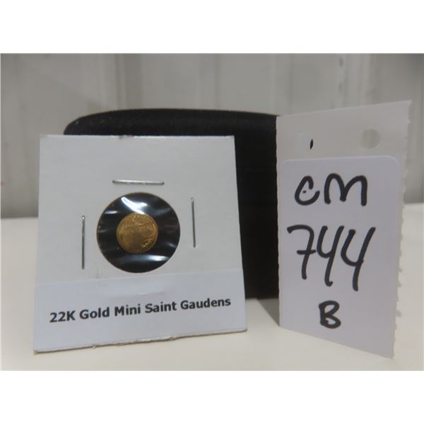 Gold Plated Mint Coin