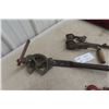 Image 5 : Five Antique Pulleys and a Fence Stretcher