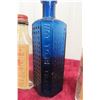 Image 2 : Five 1920s Antique Apothecary/Chemist Poison Bottles (Empty)