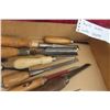 Image 3 : Twenty Vintage Woodworking Chisels Including Footprint, Spears & Jackson and Japanese Brands