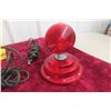 Image 2 : Two Vintage Warning Beacon Lights With Magnetic Bases (Dominion Auto and Paralta USA)
