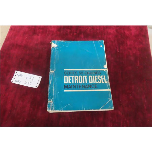 1970 Detroit Diesel Series 53 Engines Maintenance Manual