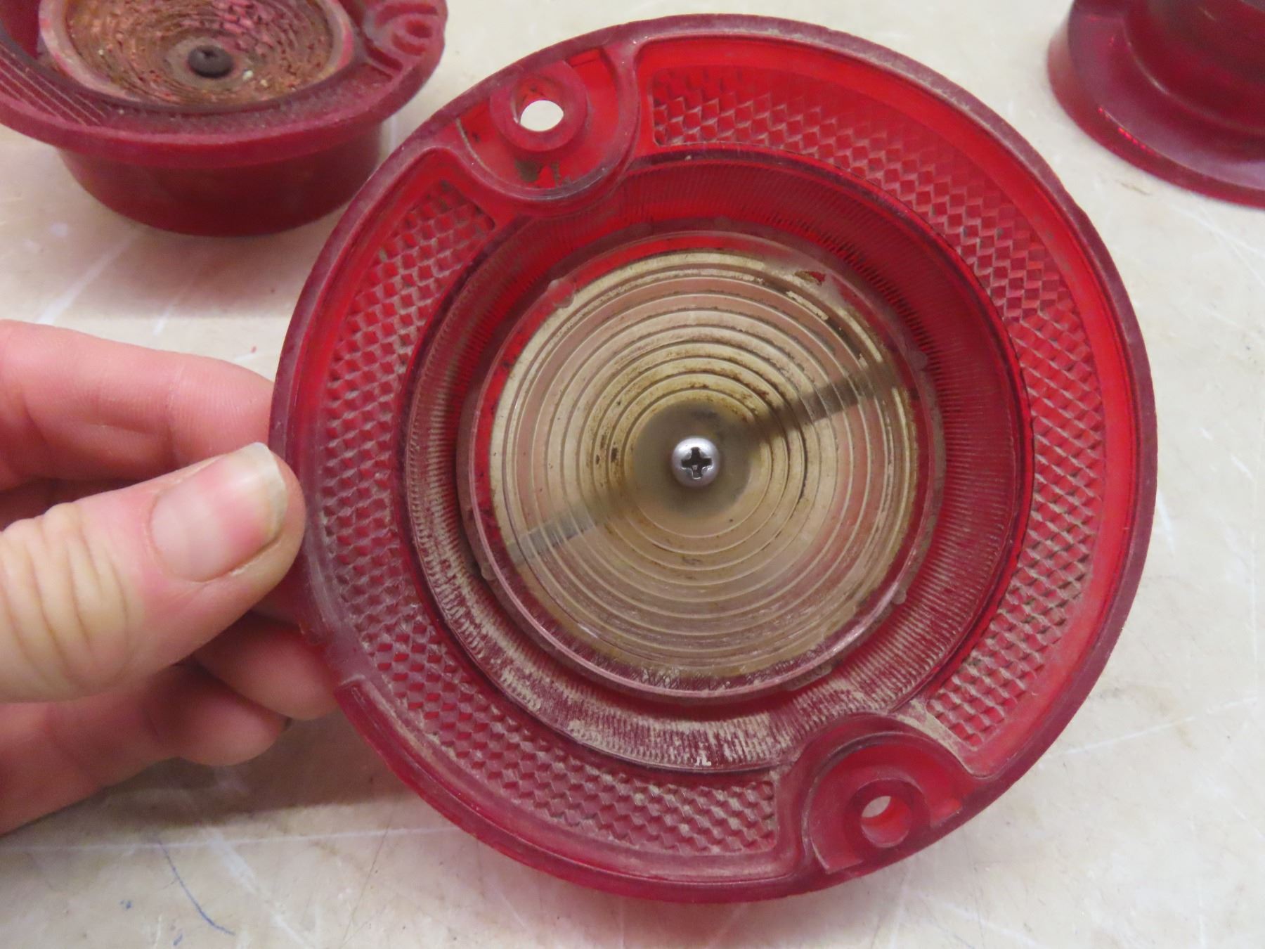 Dynacorn 40-LED Red Tail Light Assembly For 1963 Impala, BelAir & Biscayne – Vintage Style