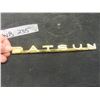 Image 11 : Four Vintage Auto Chrome Emblems and Mirror (1963 Fairlane 500, 1963 Mercury Meteor, Pontiac Grand