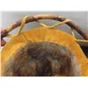Image 4 : Two Vintage First Nations Beaver Fur Decor and Wall Fur Pelt Mounts (12" x 10", 9" Tall)