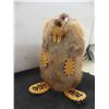 Image 7 : Two Vintage First Nations Beaver Fur Decor and Wall Fur Pelt Mounts (12" x 10", 9" Tall)