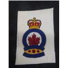 Image 3 : Three Antique Royal Canadian Legion Crown Crest Shield Embroidered Badges, 8" x 6"