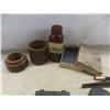 Image 2 : Assorted Vintage Items Including Seven Bottle Openers, Shoe Horn, Dice, Pipe, Pharmacy Bottle and