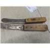 Image 10 : Five Antique Butcher Knives, Three Scale Weights and 1967 U.S. Taxidermy Hardcover Book