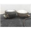 Image 3 : Two Vintage Ford 8N Tractor Lights and One John Deere Tractor Light