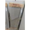 Image 4 : Eight New Old Stock Shutters: Four 14" x 47 1/2" and Four 14" x 43 1/2"