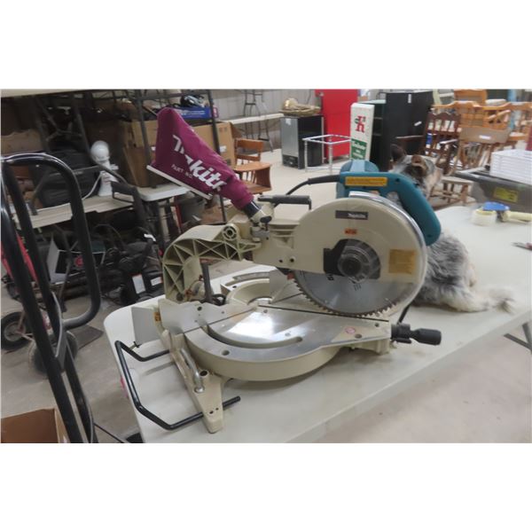 Makita 15-Amp Angle Sliding Compound Mitre Saw With Stand