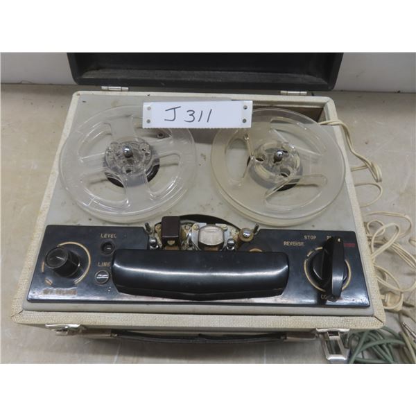 Vintage Arken Portable Reel-to-Reel Tape Recorder