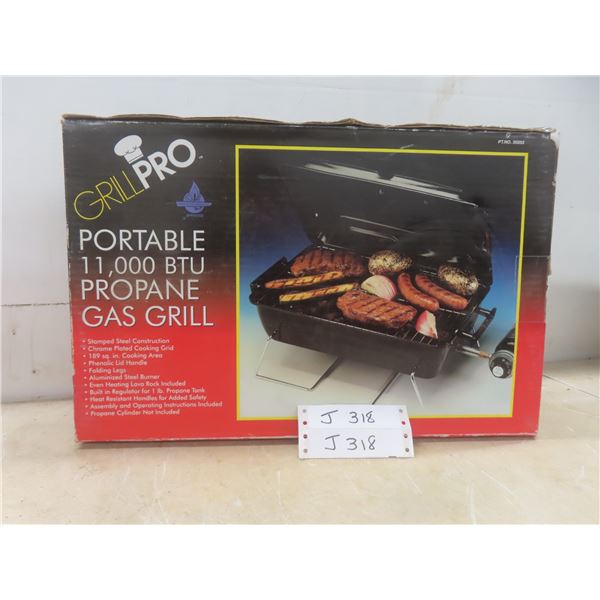 New GrillPro Portable Propane BBQ (11,000 BTUs)
