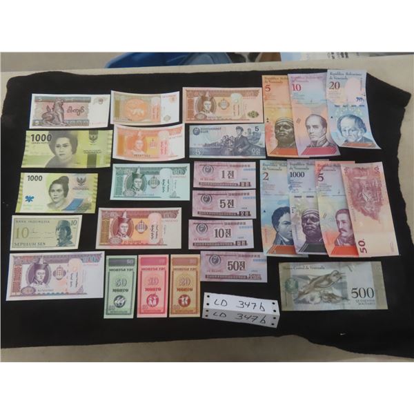 Foreign Paper Currency