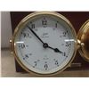 Image 2 : Ship-Style 24-Hour Clock With Matching Barometer