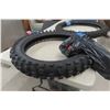 Image 2 : Two New Motorcycle Tires, Sizes 3.00–21 and 4.10-18