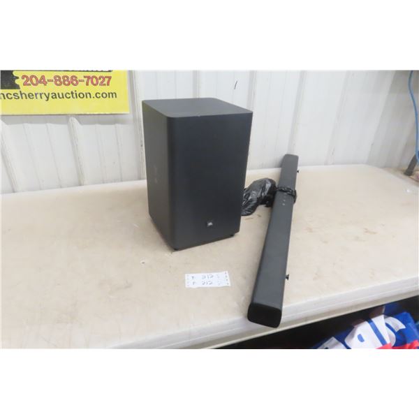JBL 50-Watt Sound Bar With Subwoofer