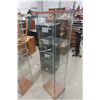 Image 2 : Glass Display 4-Tier Rack, 64" x 14" x 17"