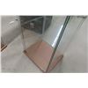 Image 4 : Glass Display 4-Tier Rack, 64" x 14" x 17"