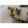 Image 3 : Four DeWalt 20V Tools Including 5/8" Rotary Hammer Drill, 1/2" Drill, 1/4" Impact and 1/2" Hammer