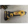Image 2 : Four DeWalt 20V Tools Including 1/4" Impact, 1/2" Drill and 4 1/2" Grinder With Four Batteries and