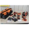 Image 1 : New Ridgid 18V Four-Tool Combo Set Including Circular Saw, Impact Driver, Reciprocating Saw,