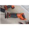 Image 6 : New Ridgid 18V Four-Tool Combo Set Including Circular Saw, Impact Driver, Reciprocating Saw,
