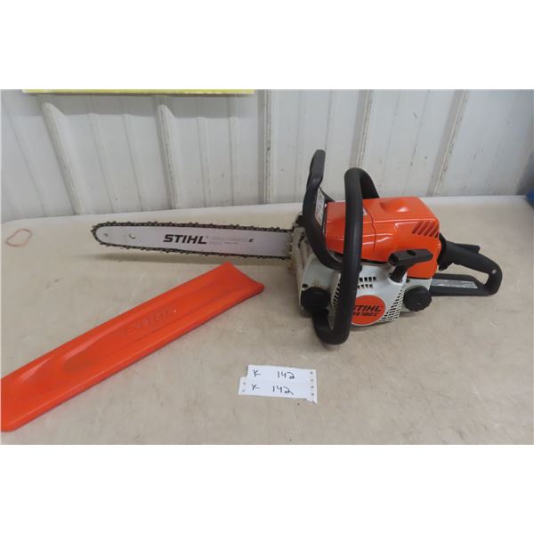 Stihl MS 180 C Chainsaw (Working)