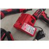 Image 14 : Milwaukee 18V Tool Set Including Reciprocating Saw, 1/4" Impact, Circular Saw, Angle Grinder,