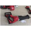 Image 4 : Milwaukee 18V Tool Set Including Reciprocating Saw, 1/4" Impact, Circular Saw, Angle Grinder,
