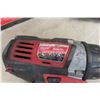 Image 7 : Three Milwaukee 18V Tools (Two 1/4" Impacts and 1/2" Drill) With Three Batteries and Charger