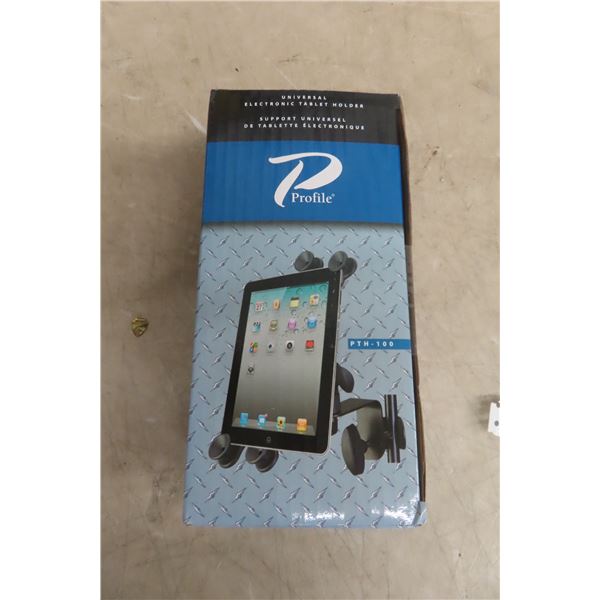 New Profile Universal Tablet Holder, Model PTH-100