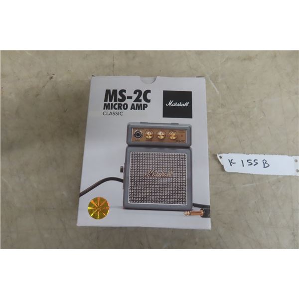 New Marshall MS-2C Micro Guitar Amp (Classic)