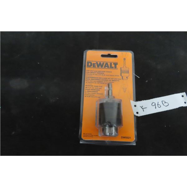New DeWalt 3/8" Keyless Chuck