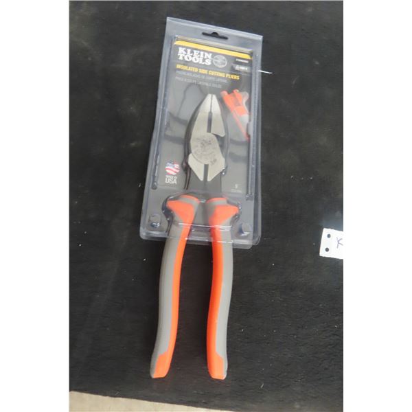 New Klein Insulated Side-Cutting Pliers