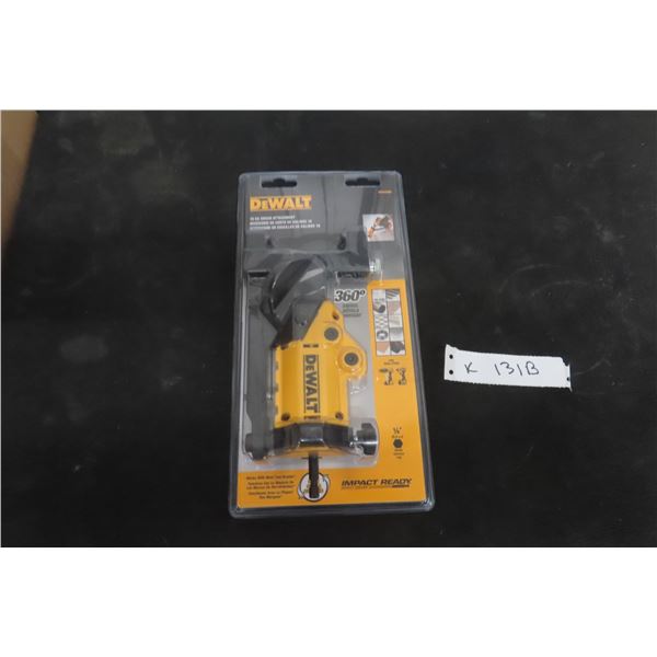 New DeWalt 18-Gauge Shear Attachment