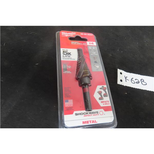 New Milwaukee Impact Step Drill Bit