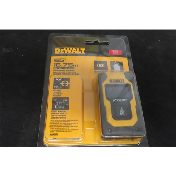 New DeWalt 55' Laser Distance Measurer
