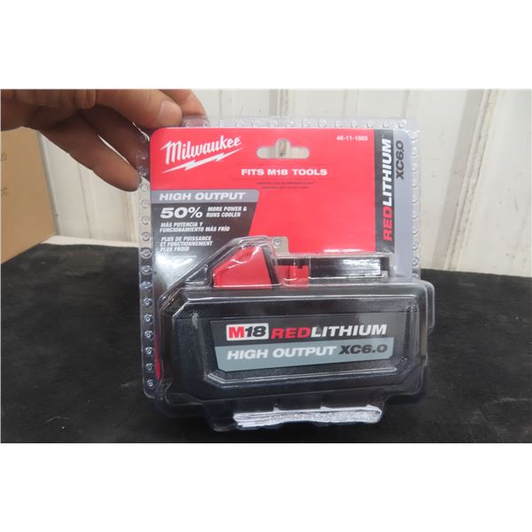New Milwaukee M18 XC 6.0 Battery