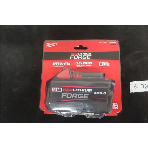 New Milwaukee M18 XC 6.0 Battery