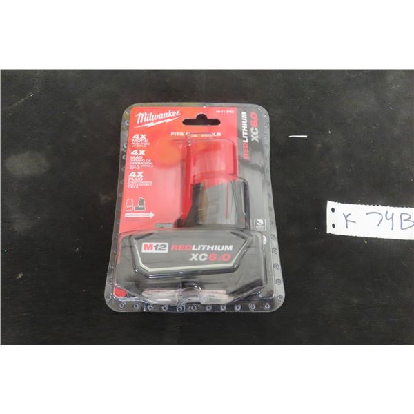 New Milwaukee M12 XC 6.0 Battery