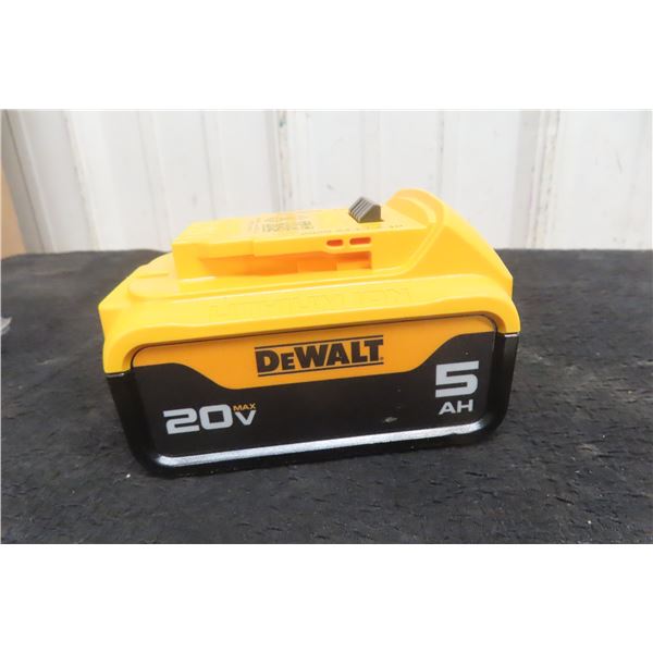 New DeWalt 20V 5Ah Battery