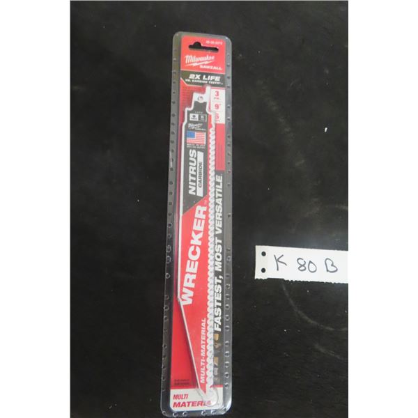 New Milwaukee 9" SawZall Blade 3-Pack