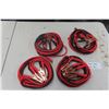 Image 1 : Four Sets of New Booster Cables