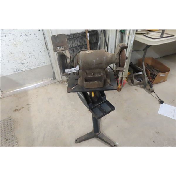 Bench Grinder on Stand