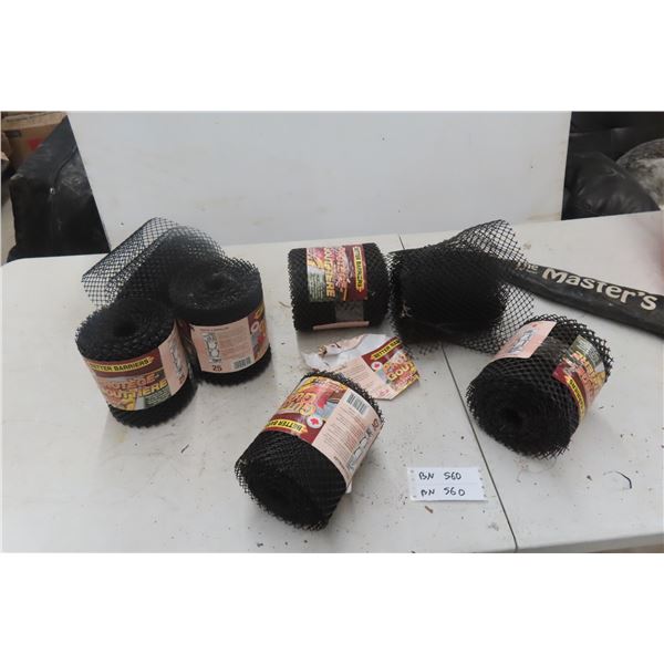 Seven Rolls of Gutter Guard