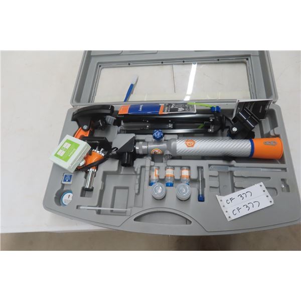 Discovery Microscope/Telescope with Accessories and Case
