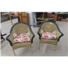 Image 1 : Two Wicker Chairs