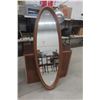 Image 1 : Large Oval Mirror, 22" x 67"